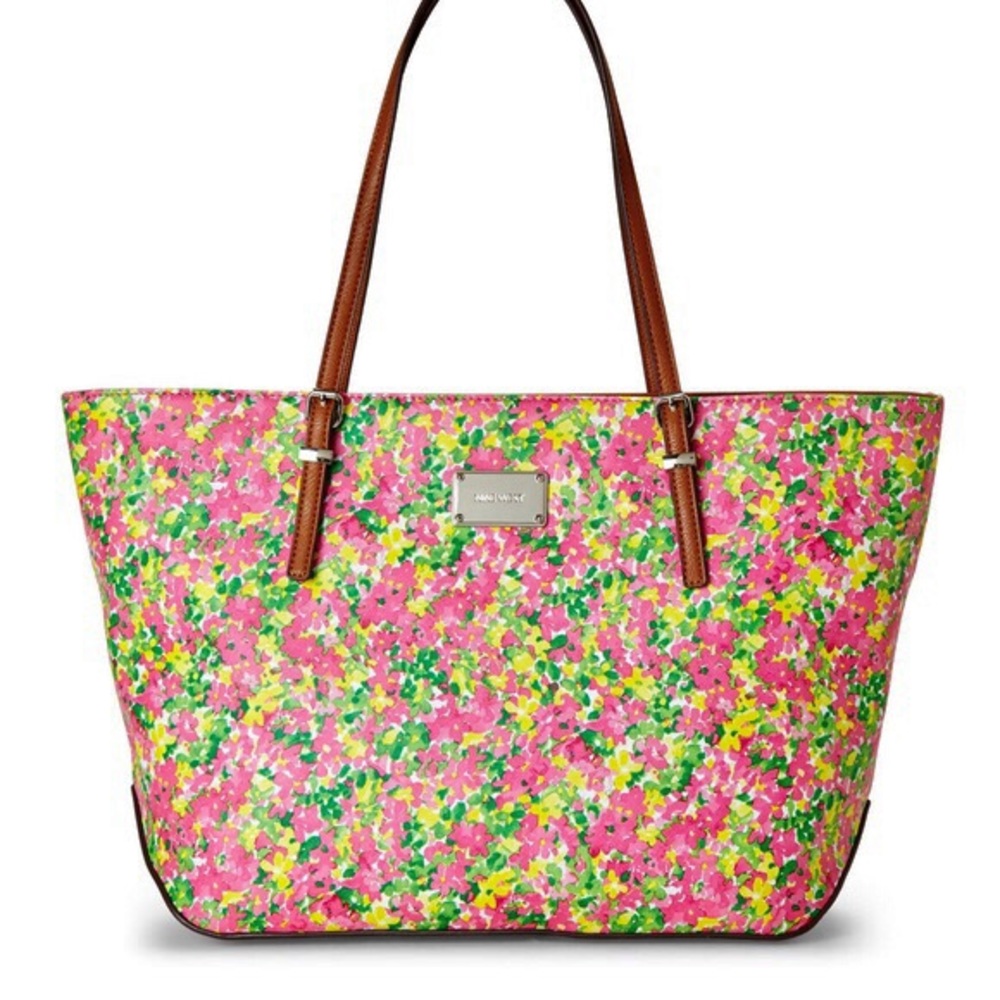 Nine West Floral Tote Bag